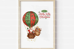 Retro Christmas Clipart Bundle: Have a Holly Jolly Christmas - CraftNest - Digital Crafting and Art