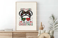 Girl Loves Christmas Clipart Bundle - CraftNest - Digital Crafting and Art