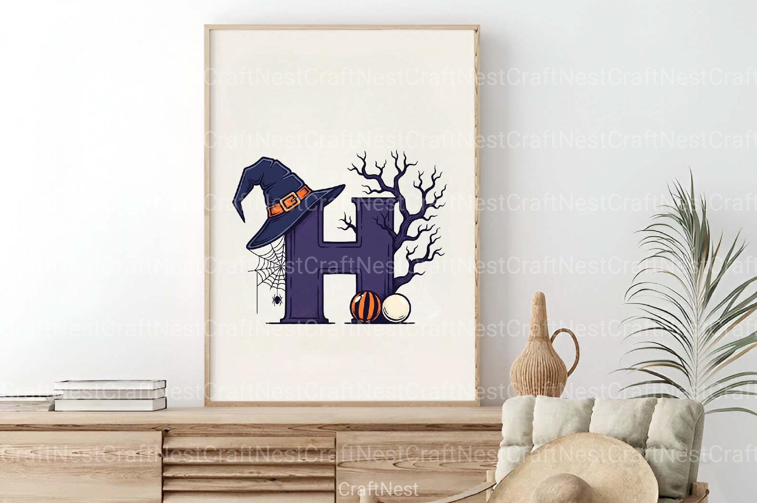 Halloween Alphabet Clipart Bundle 35 - CraftNest - Digital Crafting and Art