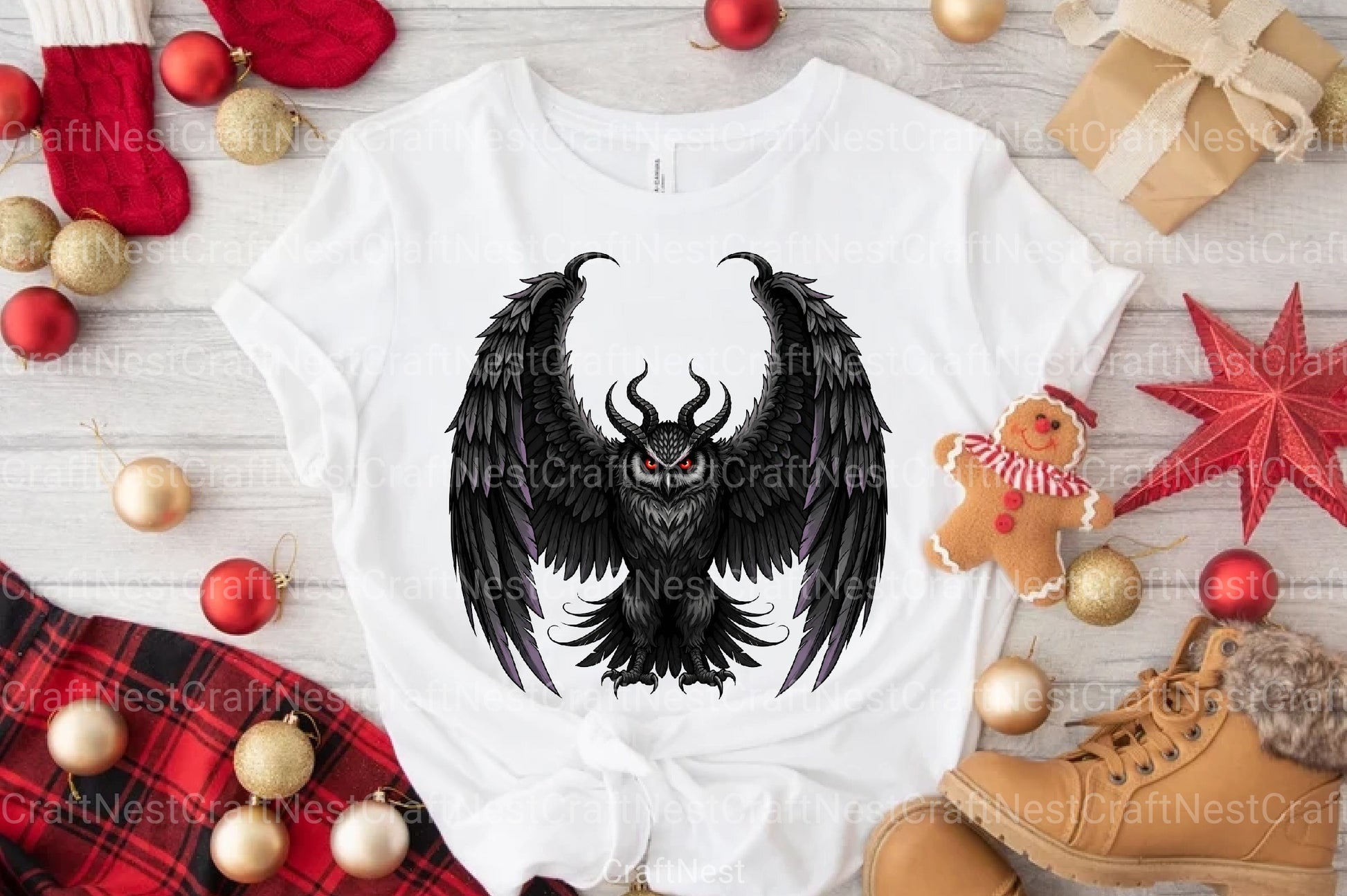 Gothic Owl Clipart Bundle - CraftNest - Digital Crafting and Art