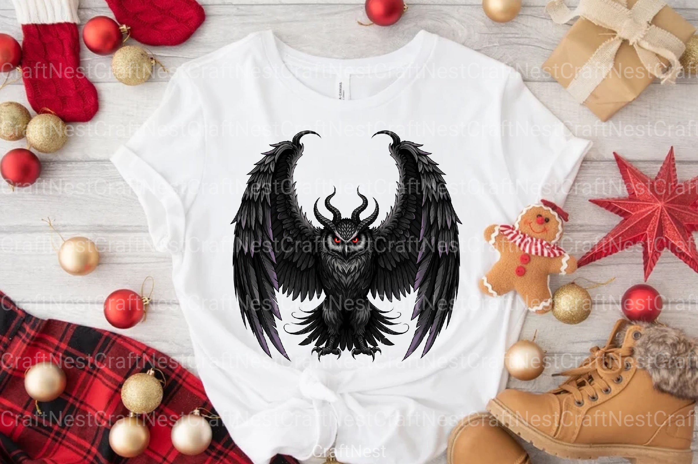 Gothic Owl Clipart Bundle - CraftNest - Digital Crafting and Art