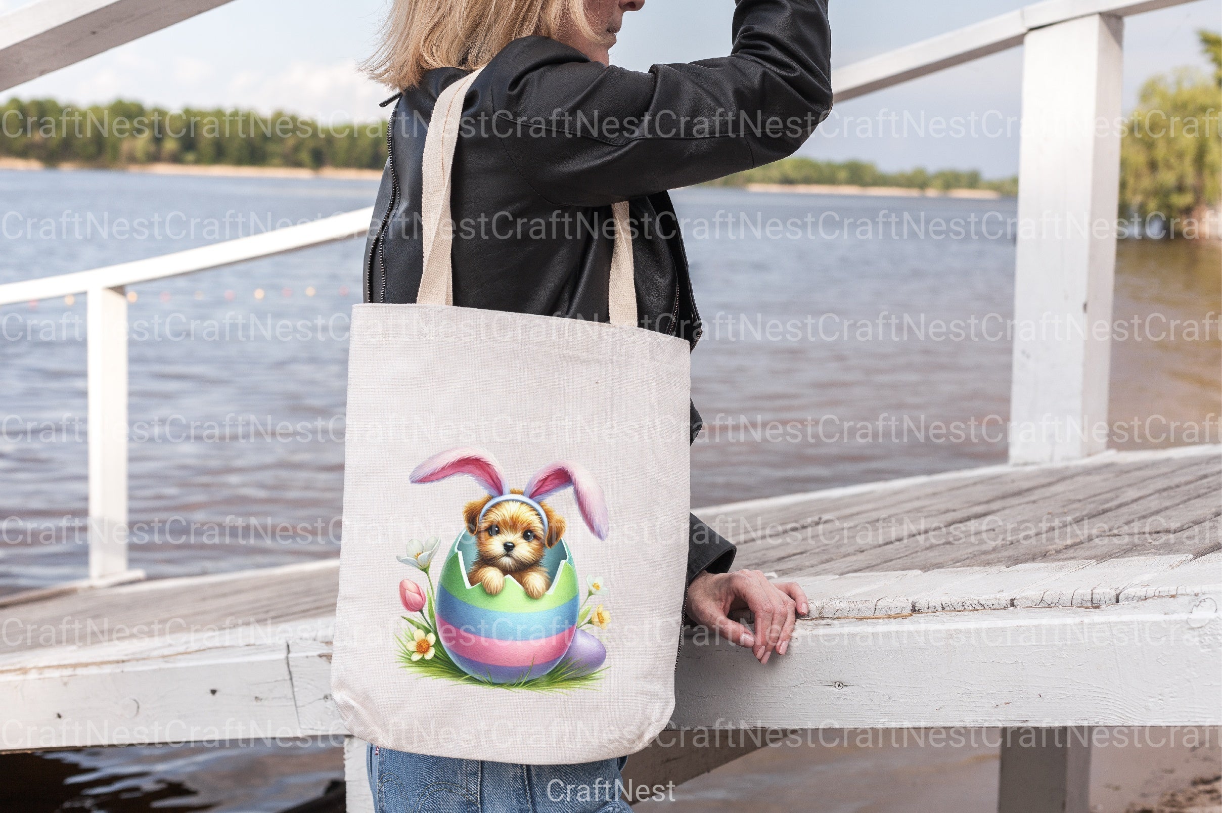 Easter Dogs Clipart Bundle 99 - CraftNest - Digital Crafting and Art