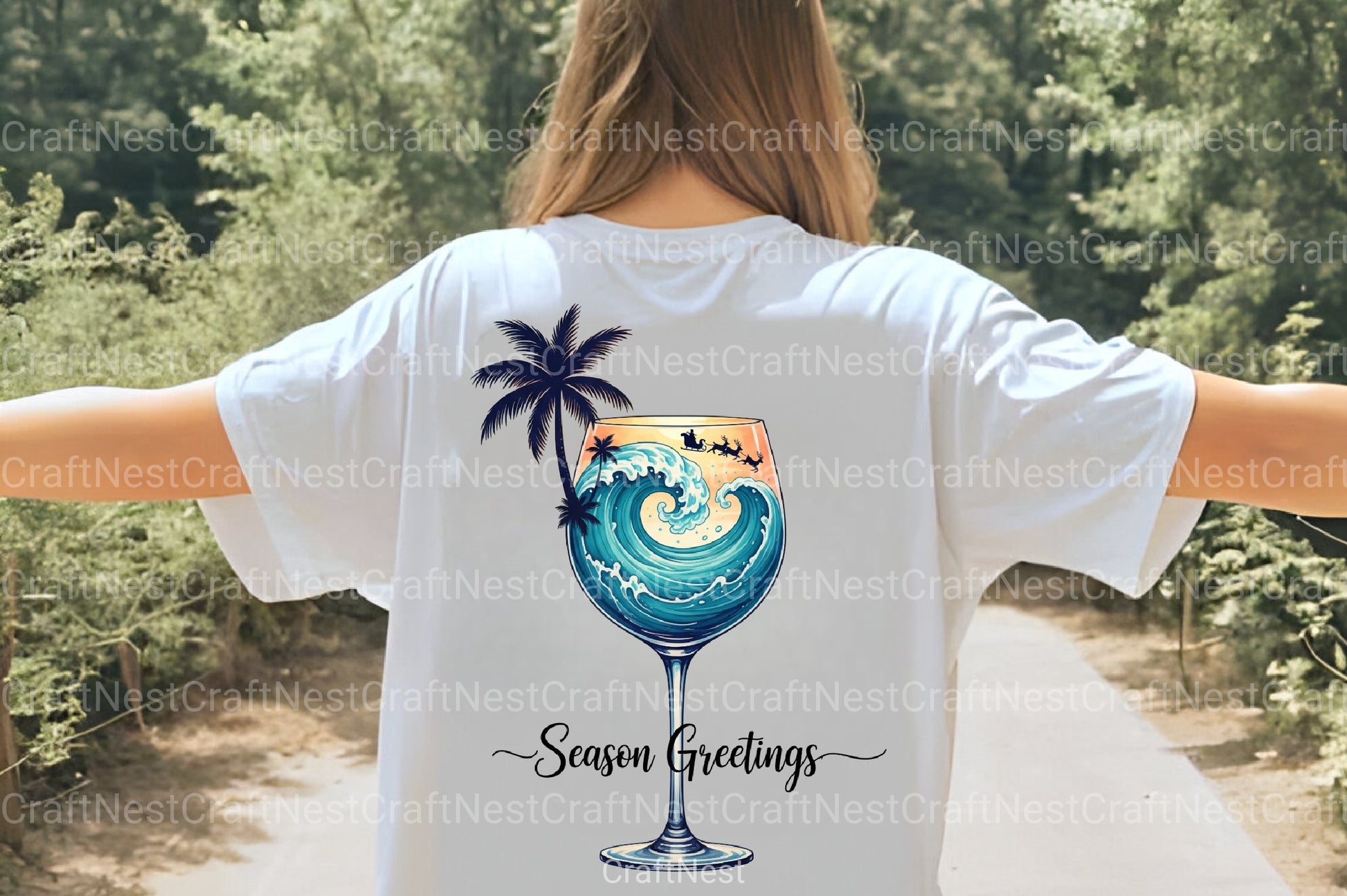 Christmas in July Funny Clipart Bundle 13 - CraftNest - Digital Crafting and Art