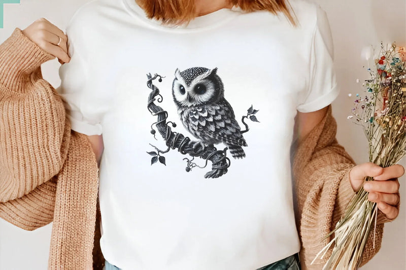 Gothic Owls Clipart Bundle - CraftNest - Digital Crafting and Art