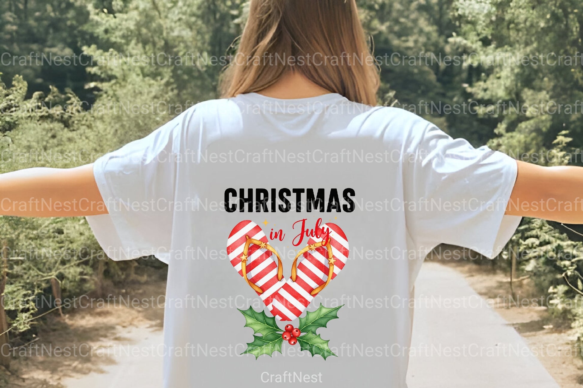 Christmas in July Funny Clipart Bundle 6 - CraftNest - Digital Crafting and Art