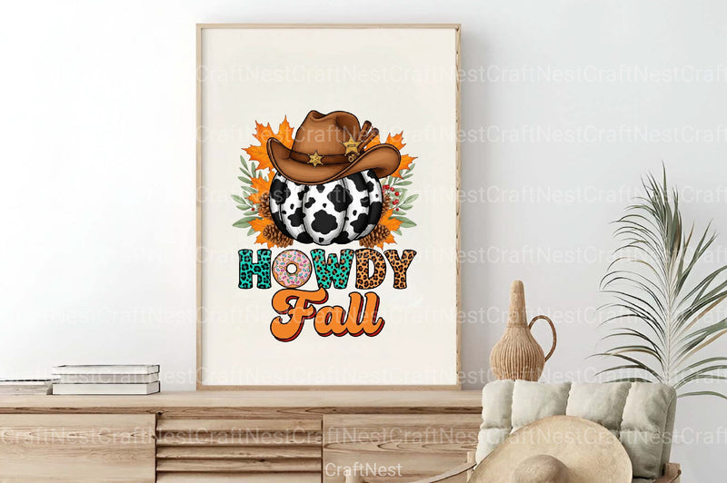 Cowboy Autumn Visual Clipart Bundle - CraftNest - Digital Crafting and Art