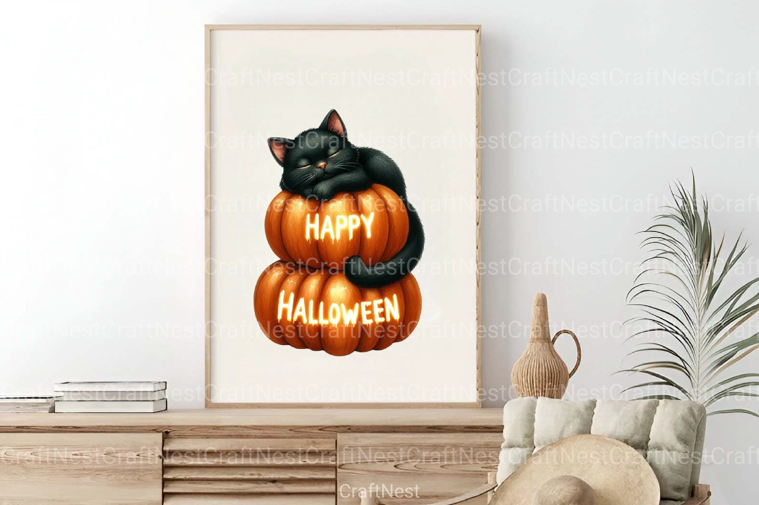 Cute Pumpkin Ghost Clipart Bundle - CraftNest - Digital Crafting and Art