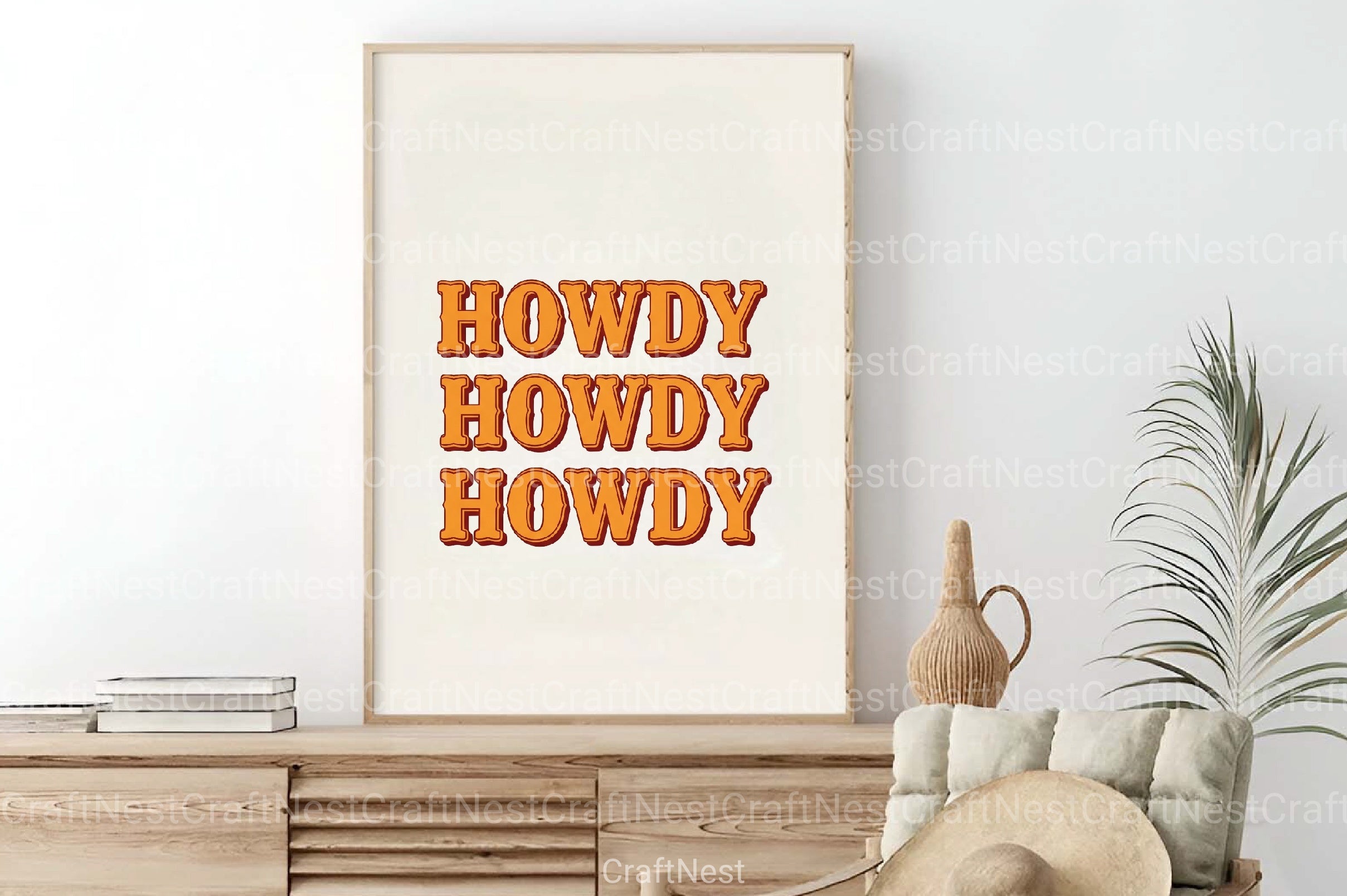 Western Howdy Art Clipart Bundle - CraftNest - Digital Crafting and Art