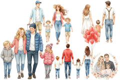 Family Clipart Bundle - CraftNest - Digital Crafting and Art