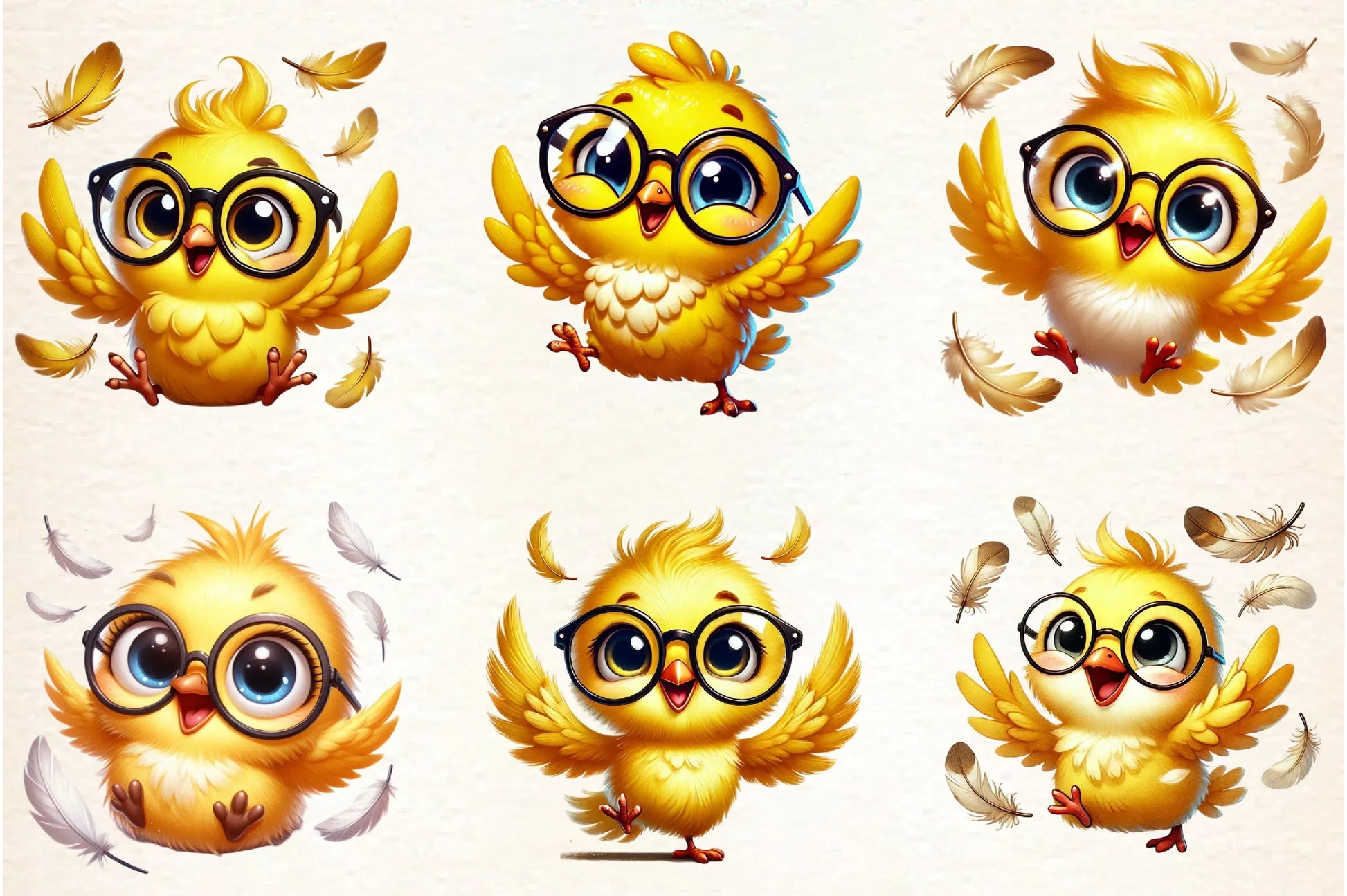 Funny Birds Clipart Bundle - CraftNest - Digital Crafting and Art