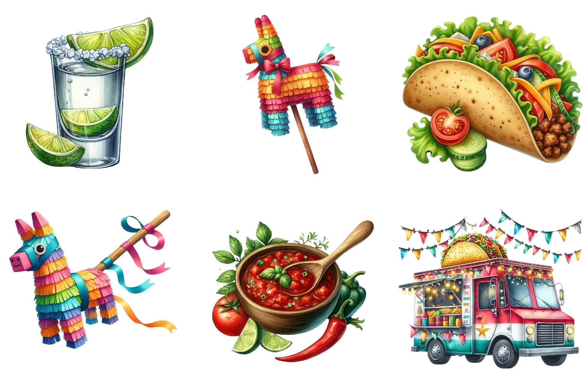 Cinco De Mayo Clipart Bundle - CraftNest - Digital Crafting and Art