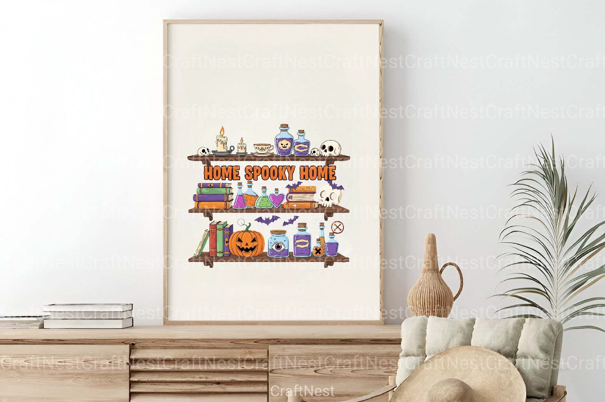 Spooky Home Graphic Clipart Bundle - CraftNest - Digital Crafting and Art