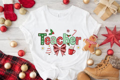 Coquette Teacher Christmas Clipart Bundle - CraftNest - Digital Crafting and Art