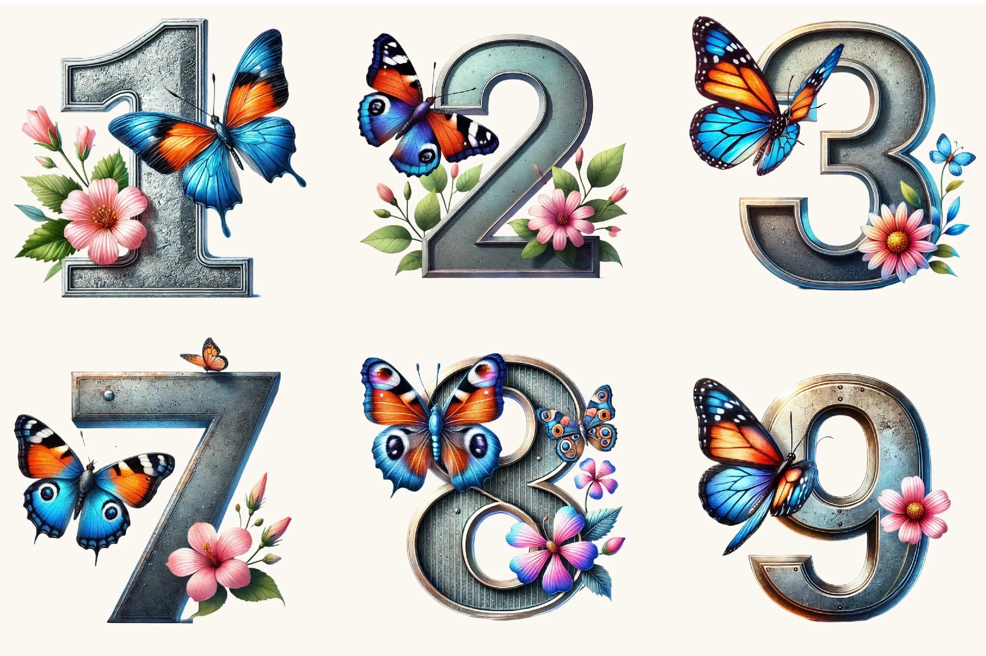 Spring Alphabet Clipart Bundle - CraftNest - Digital Crafting and Art