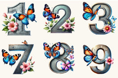 Spring Alphabet Clipart Bundle - CraftNest - Digital Crafting and Art