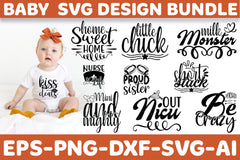 Baby SVG Bundle 15 - CraftNest - Digital Crafting and Art