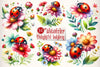 Delightful Ladybug Clipart Bundle