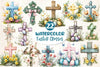 Easter Crosses Clipart Bundle