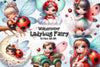 Ladybug Fairy Clipart Bundle 1