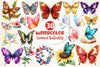 Summer Butterfly Clipart Bundle 3