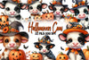 Cute Baby Cow For Halloween Clipart Bundle