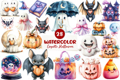 Coquette Halloween Clipart Bundle - CraftNest - Digital Crafting and Art