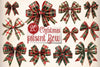 Christmas Present Bow Clipart Bundle