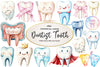 Dentist Tooth Clipart Bundle