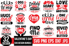 Valentine's Day SVG Bundle 18 - CraftNest - Digital Crafting and Art