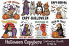 Halloween Capybara Clipart Bundle