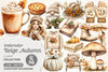 Beige Autumn Clipart Bundle