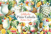 Pina Colada Clipart Bundle
