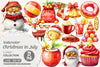Christmas In July Clipart Bundle