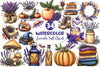 Lavender Fall Clipart Bundle 3