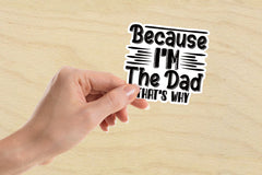 Father's Day Stickers I Printable Dad Stickers Bundle - CraftNest - Digital Crafting and Art
