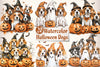 Dogs Halloween Costumes Clipart Bundle