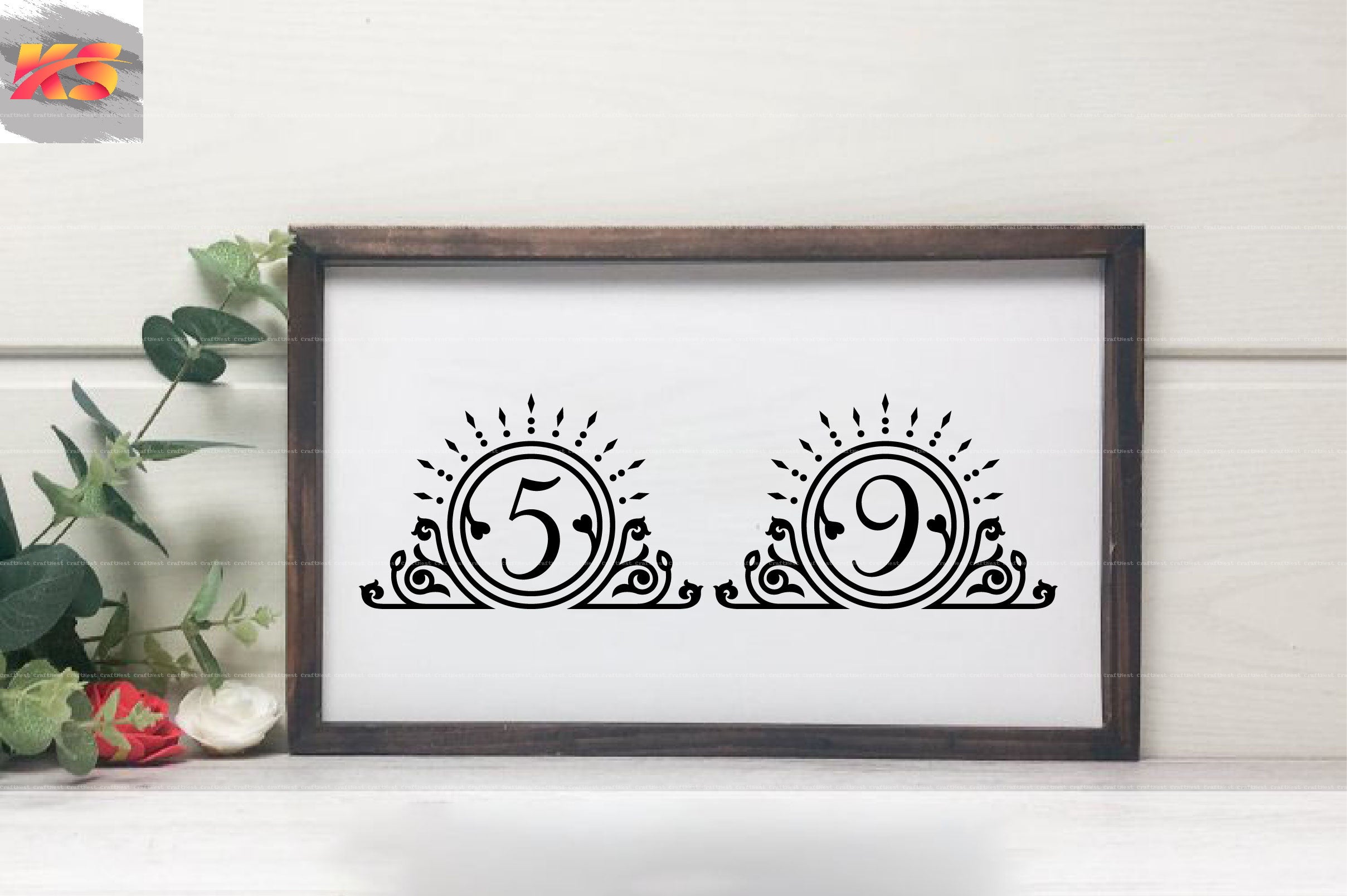 Number  SVG Bundle 3