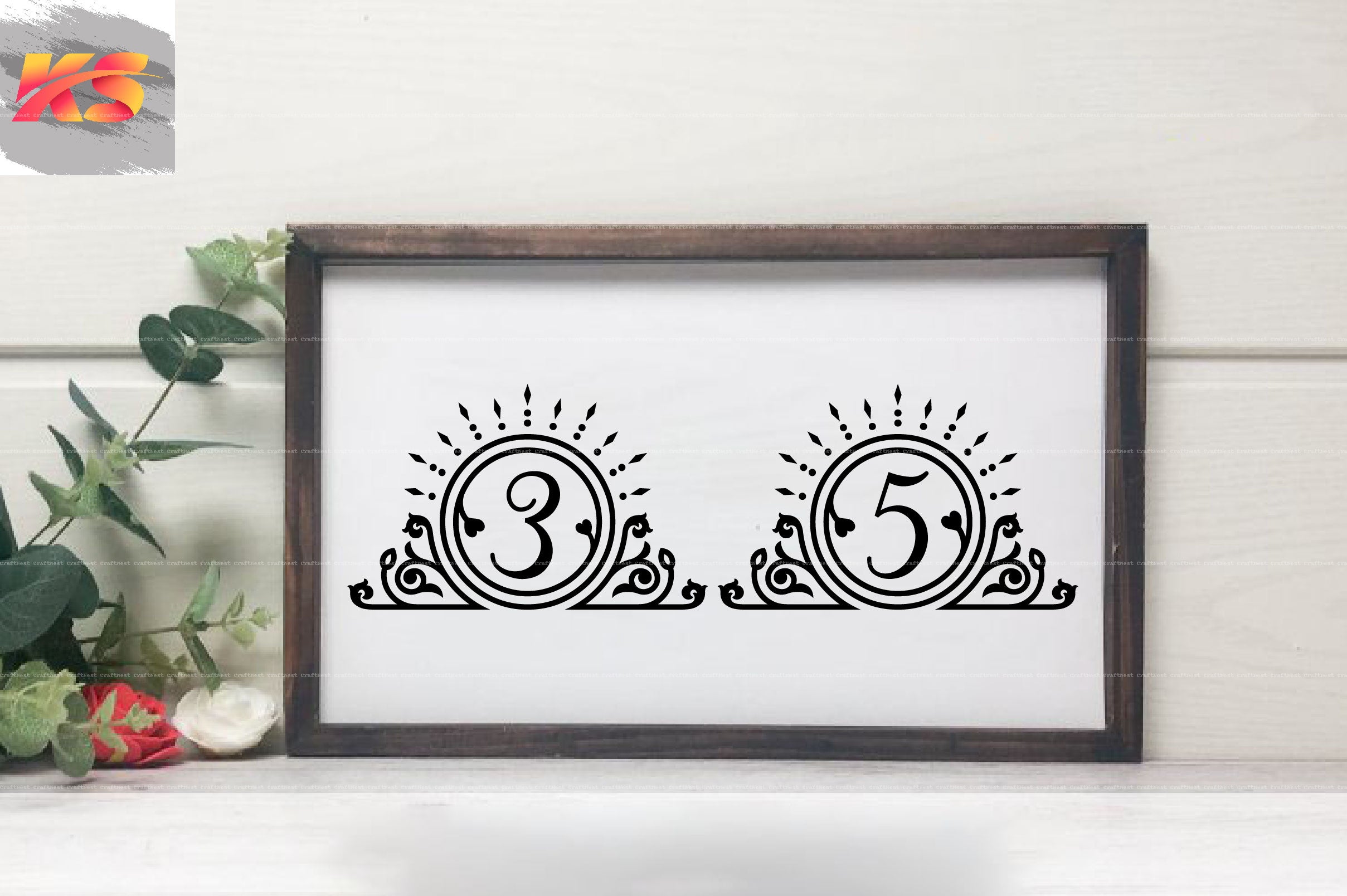 Number  SVG Bundle 2