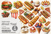 Street Food Clipart Bundle