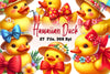 Duck Hawaiian Tropical Clipart Bundle