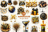New Year Clipart Bundle