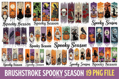 Brushstroke Spooky Season Clipart Bundle - CraftNest - Digital Crafting and Art