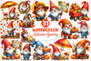 Autumn Gnomes Clipart Bundle 3
