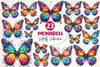 Monarch Butterfly Clipart Bundle