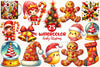Cute Funky Christmas Clipart Bundle