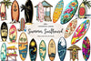 Summer Surfboard Clipart Bundle 1
