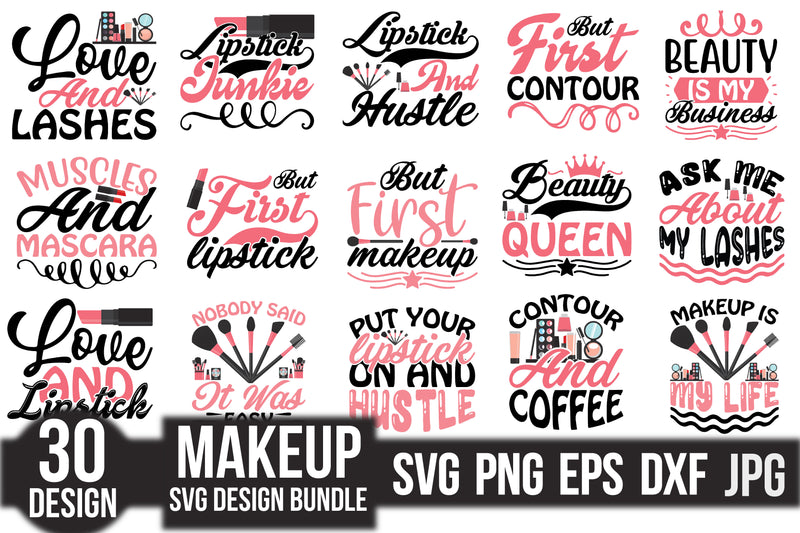 Lipstick SVG Bundle - CraftNest - Digital Crafting and Art