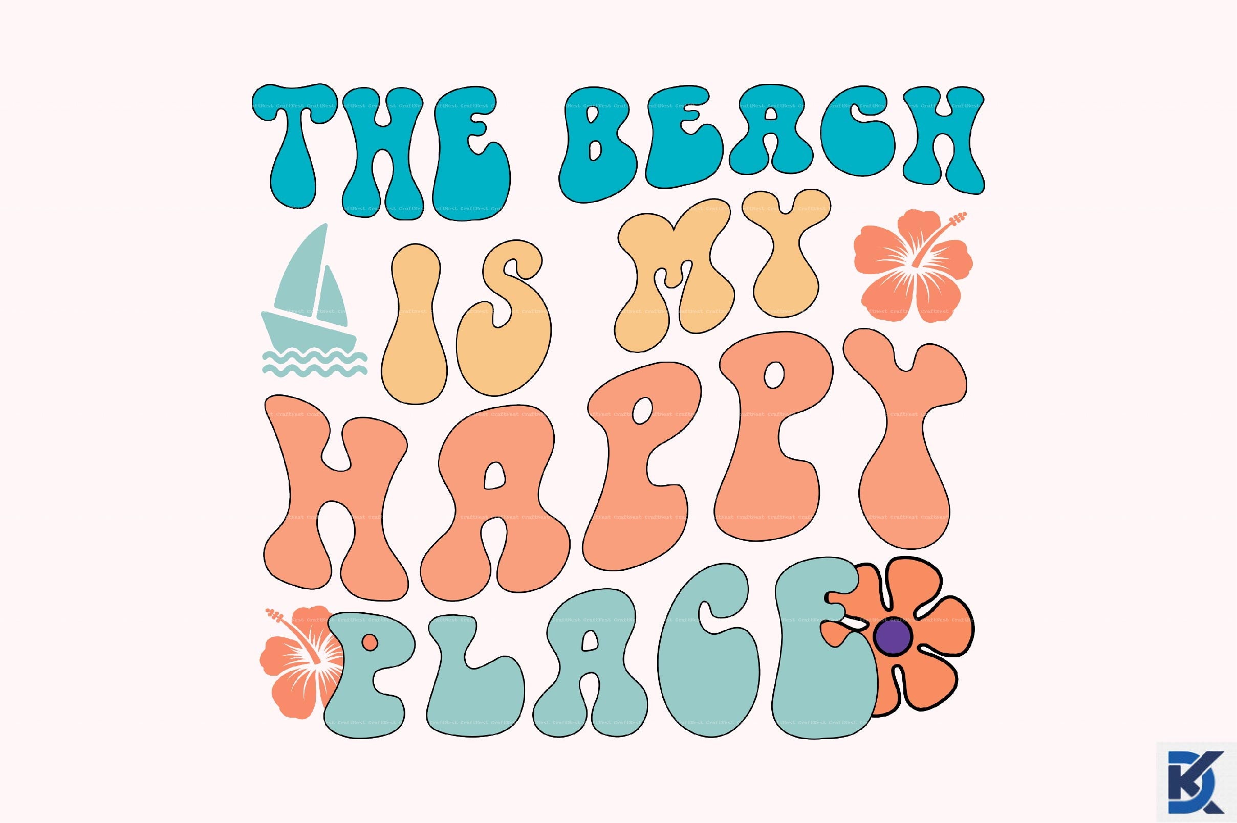 Retro Summer SVG Bundle 1