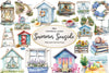 Summer Seaside Cottage Clipart Bundle