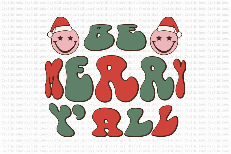 Be Merry Y'All Bundle - CraftNest - Digital Crafting and Art